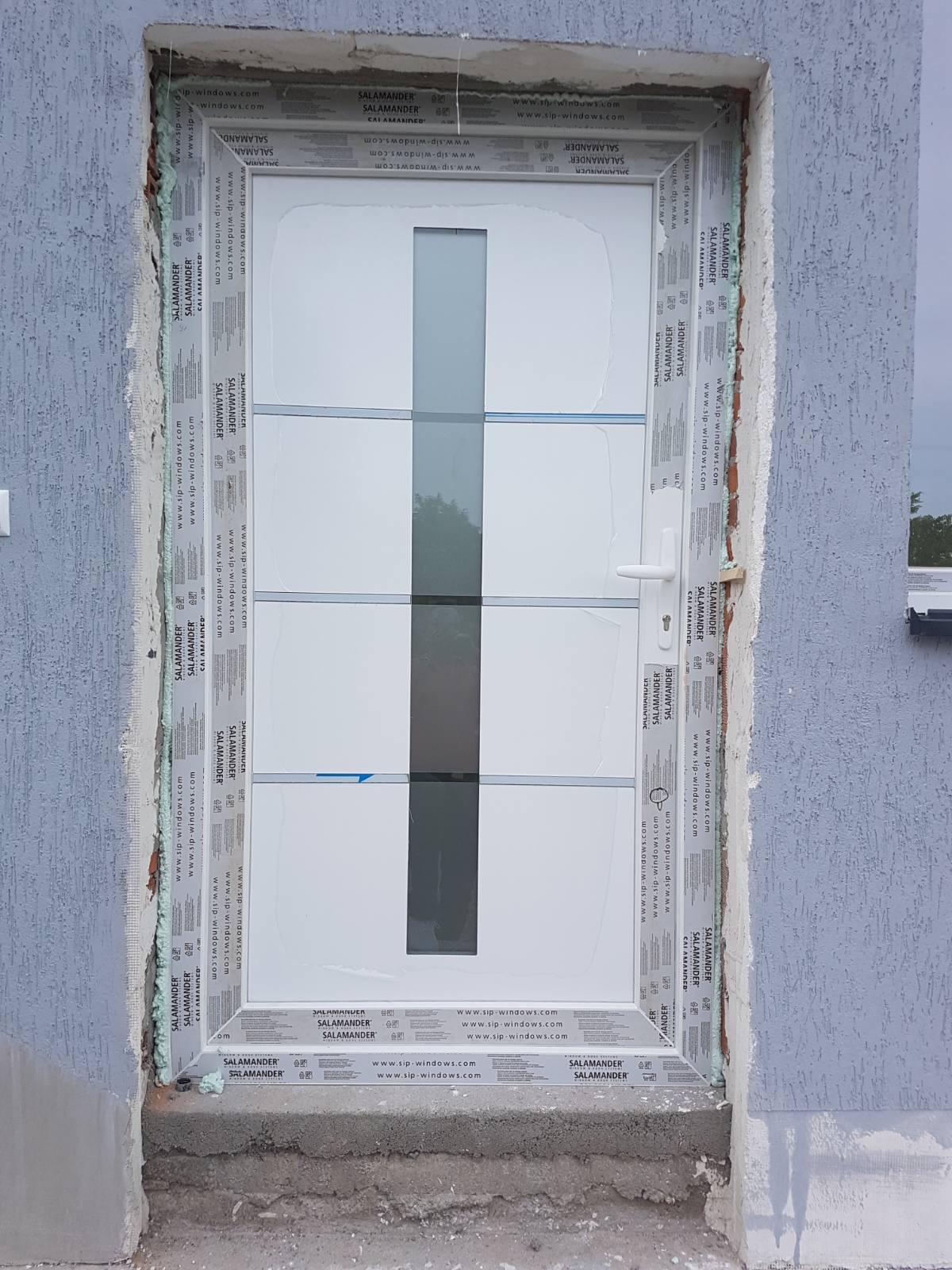 ПВЦ влезна врата