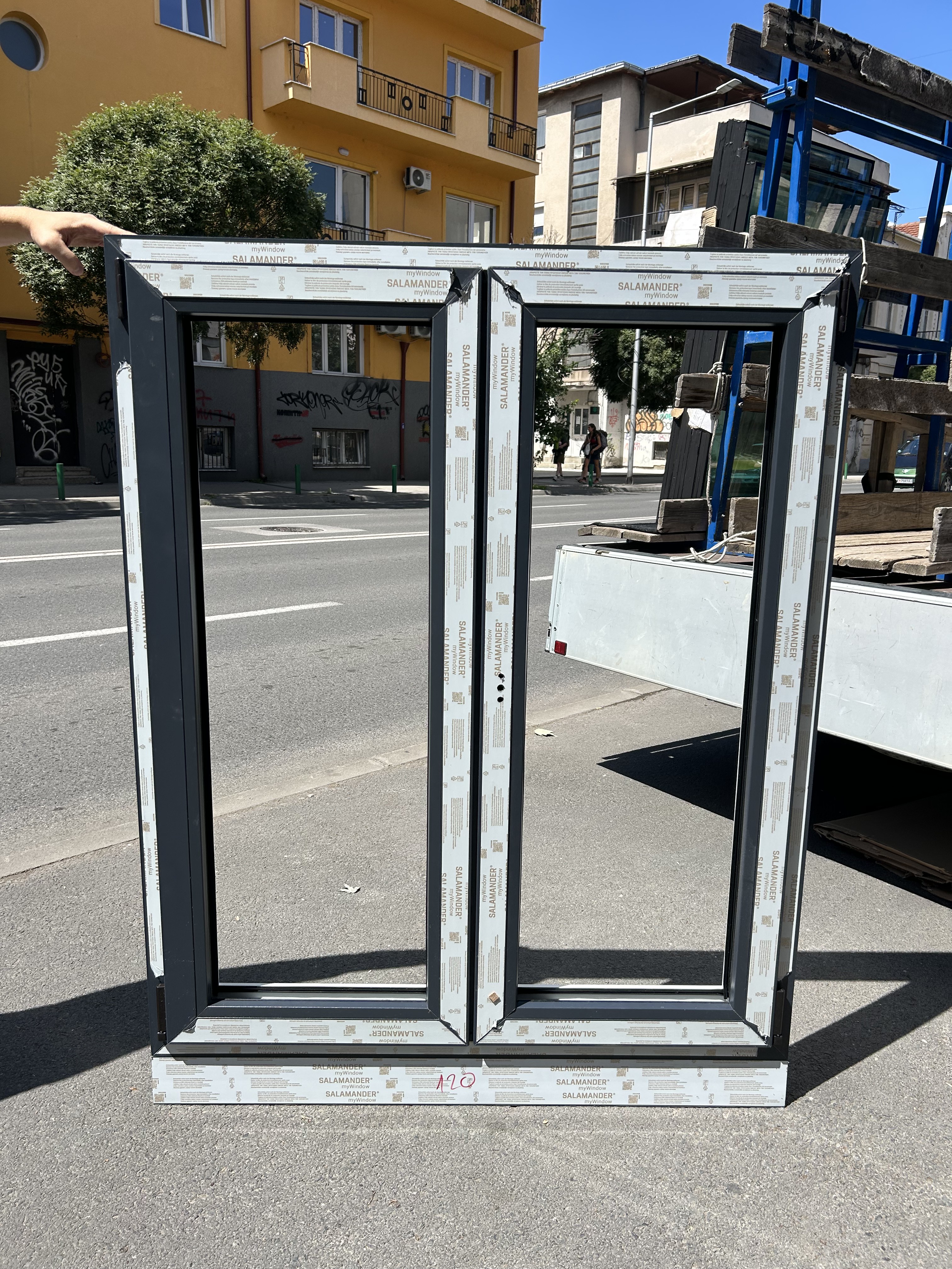 ПВЦ прозор