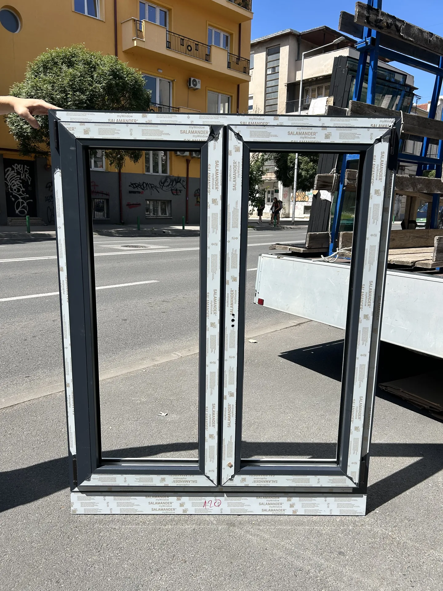 ПВЦ прозор